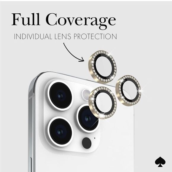 COPY - Kate Spade iPhone Lenses Protector 15 Pro/15 Pro Max - Picture 1 of 12